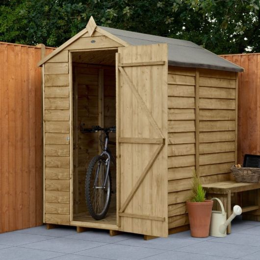 Overlap 6x4 Apex Shed - No Window (Direct Delivery)