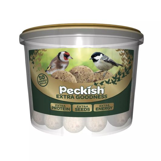Peckish Extra Goodness Balls - 50 Pack Tub