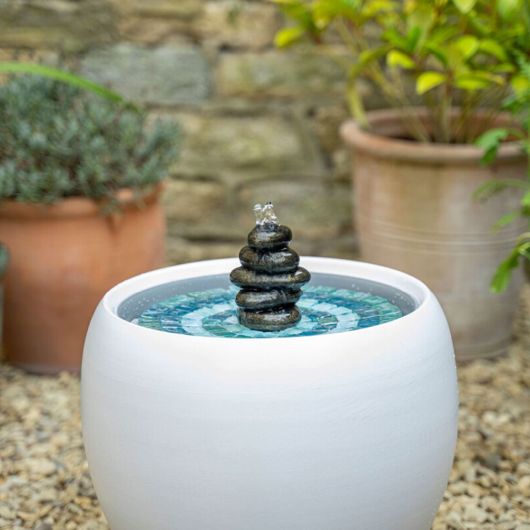 Hydria Mindfulness Pebbles Collectable Fountain Head