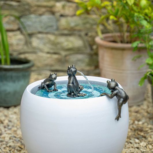 Hydria Fribbett The Frog Collectable Fountain Head