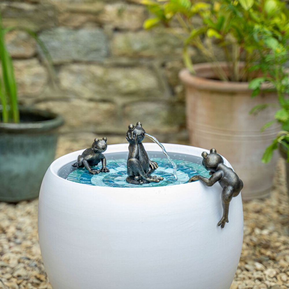 Hydria Fribbett The Frog Collectable Fountain Head