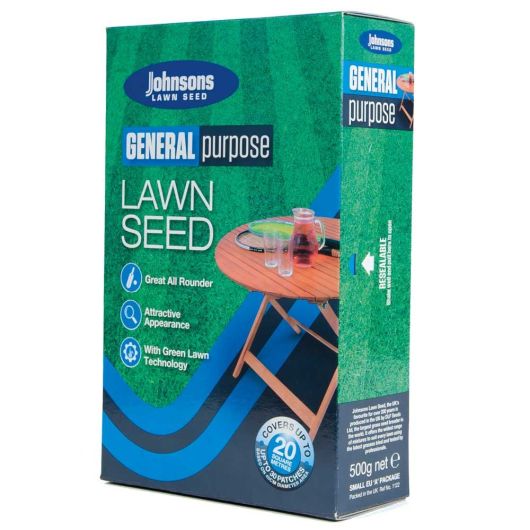 Johnsons General Purpose Lawn Seed 500g
