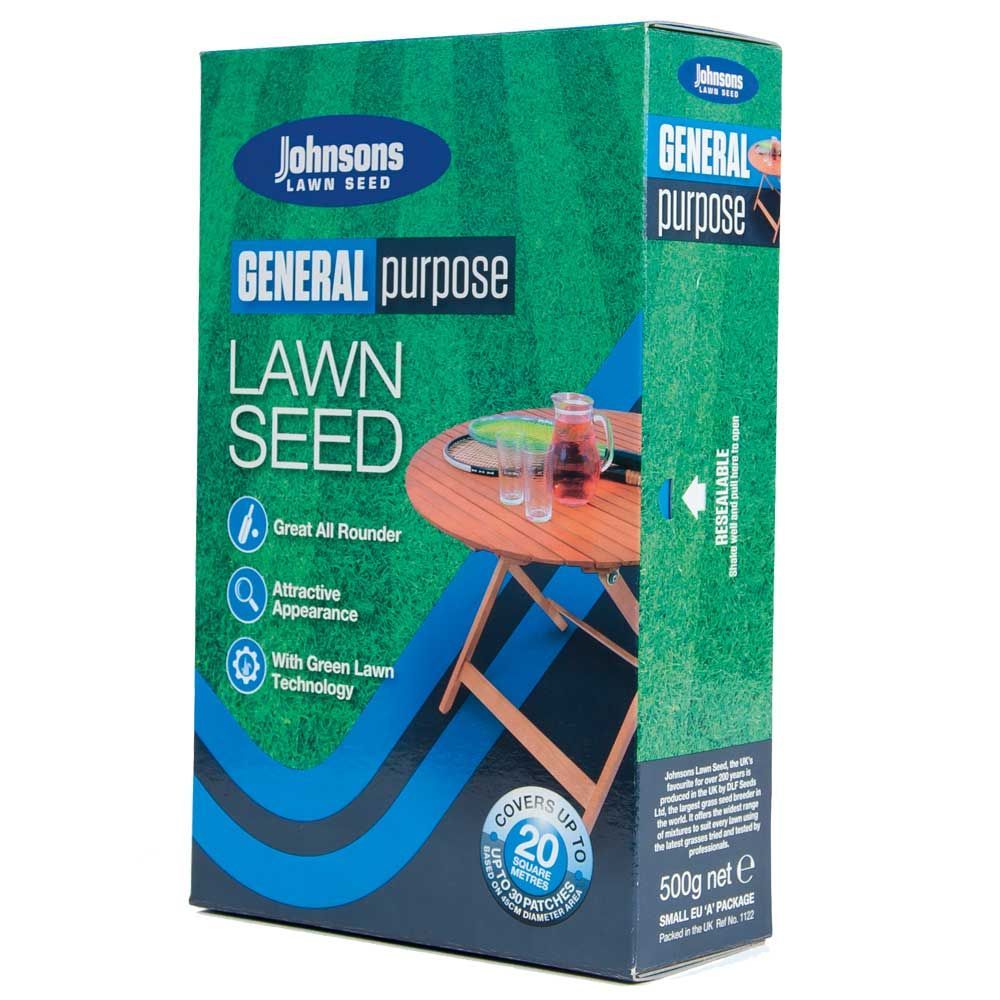 Johnsons General Purpose Lawn Seed 500g