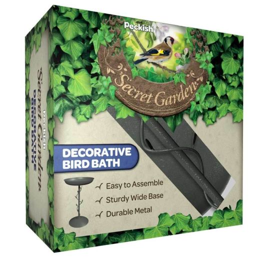 Peckish 'Secret Garden' Bird Bath