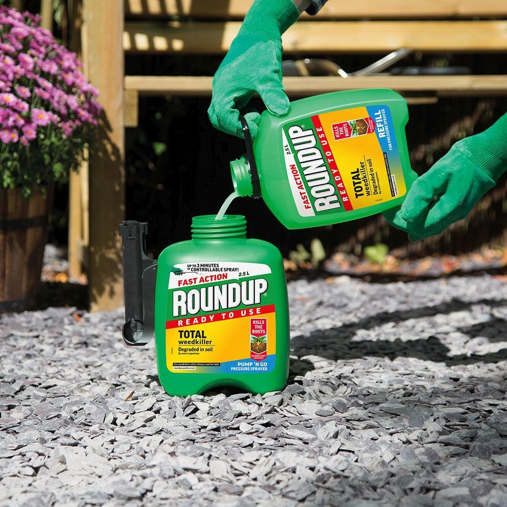 Roundup® Fast Action Ready To Use Weedkiller Pump 'N' Go 5 Litres