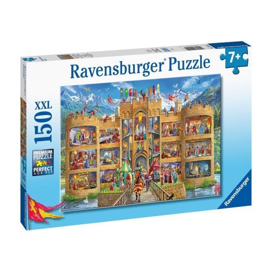 Cutaway Castle Jigsaw Puzzle - 150 XXL Pieces