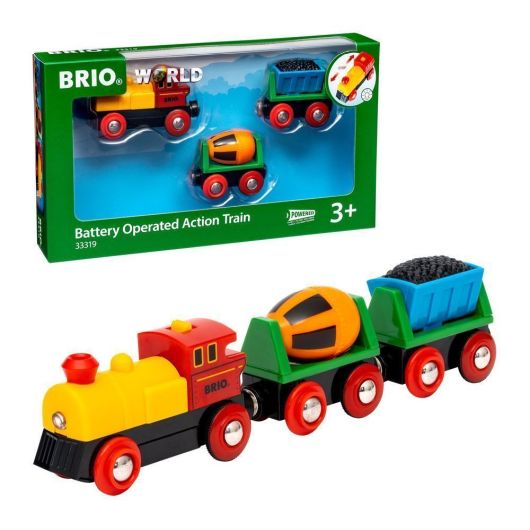 Brio Action Battery Powered train