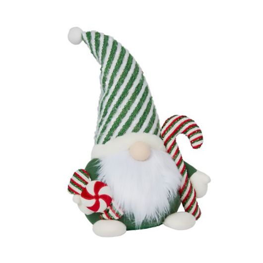 55cm Green-White Candy Cane Gonk