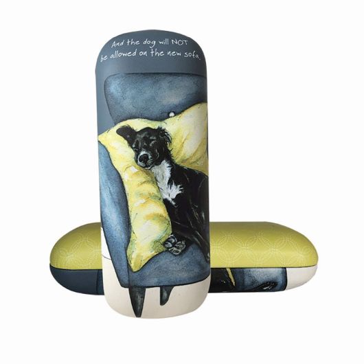 The Little Dog Laughed Glasses Case - Not on the Sofa