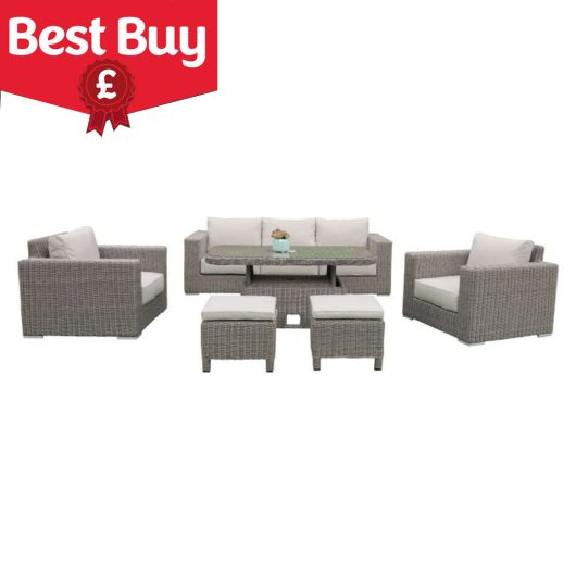 Garden Furniture Global - Olivia 6 Piece Lounge Set