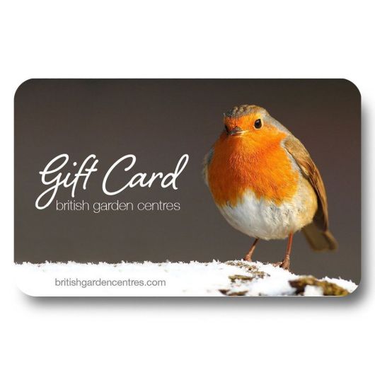 British Garden Centres Robin Gift Card - £5