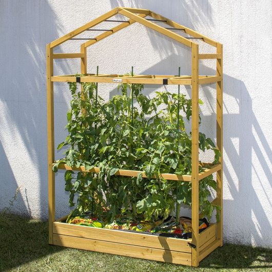 VegTrug Tomato Greenhouse & PE Cover - Natural