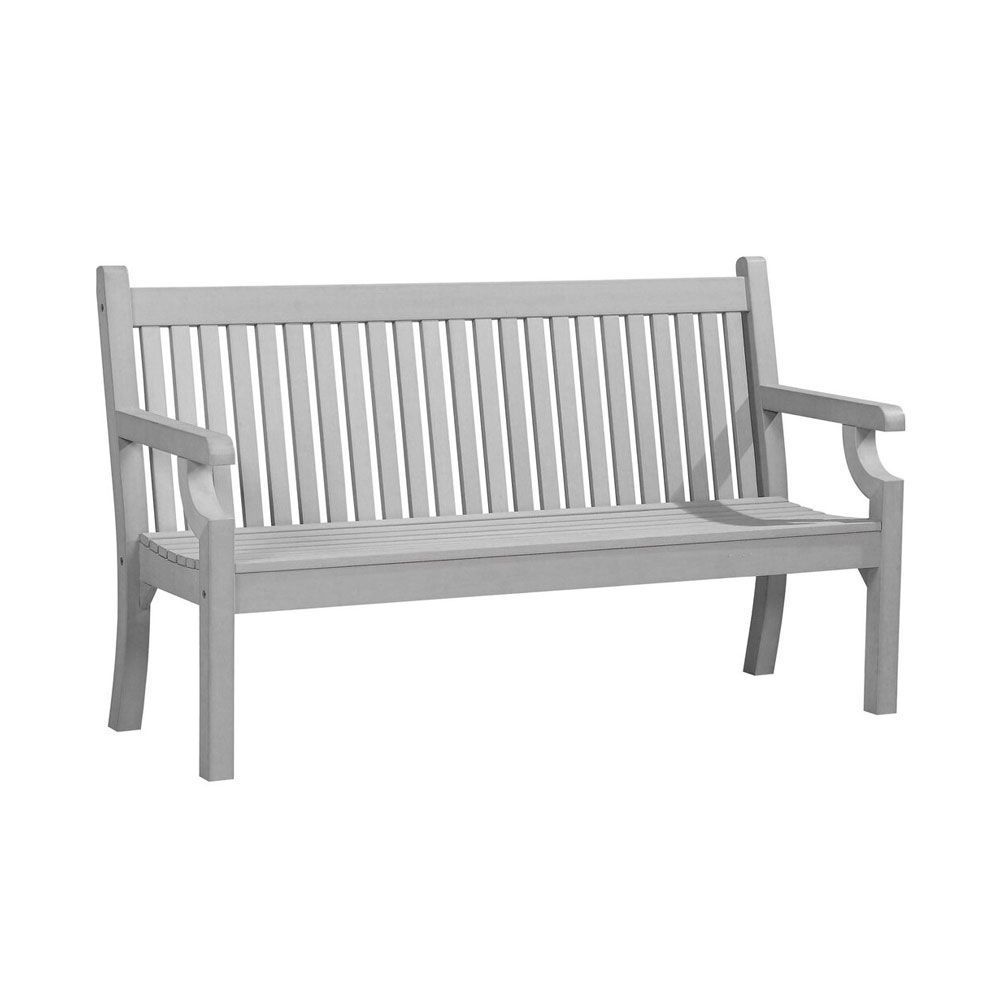 Winawood Sandwick 3 Seat Bench - Stone Grey