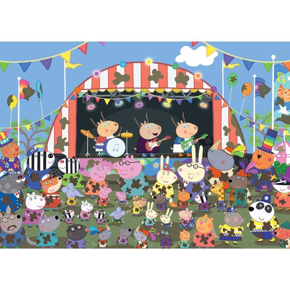 Peppa Pig Giant Floor Jigsaw Puzzle - Celebrations - 24 Pieces