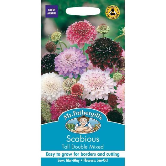 Mr Fothergills Scabious Tall Double Mixed