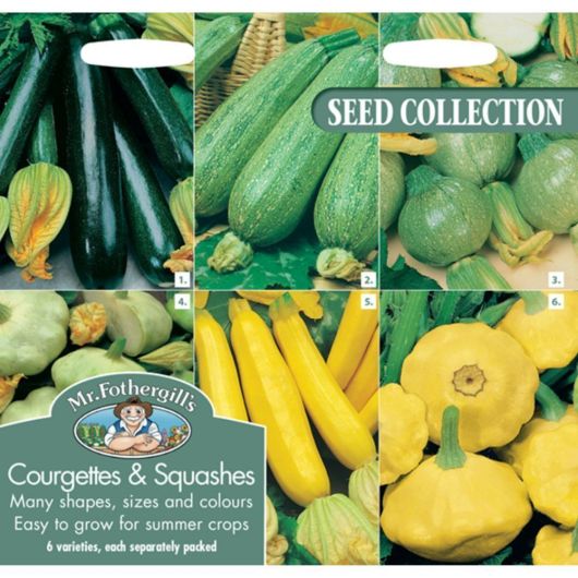 Mr Fothergill's Courgettes & Summer Squashes Collection