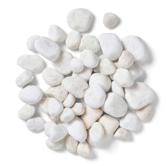 Altico Aurora White Premium Pebbles - 850Kg Bulk Bag