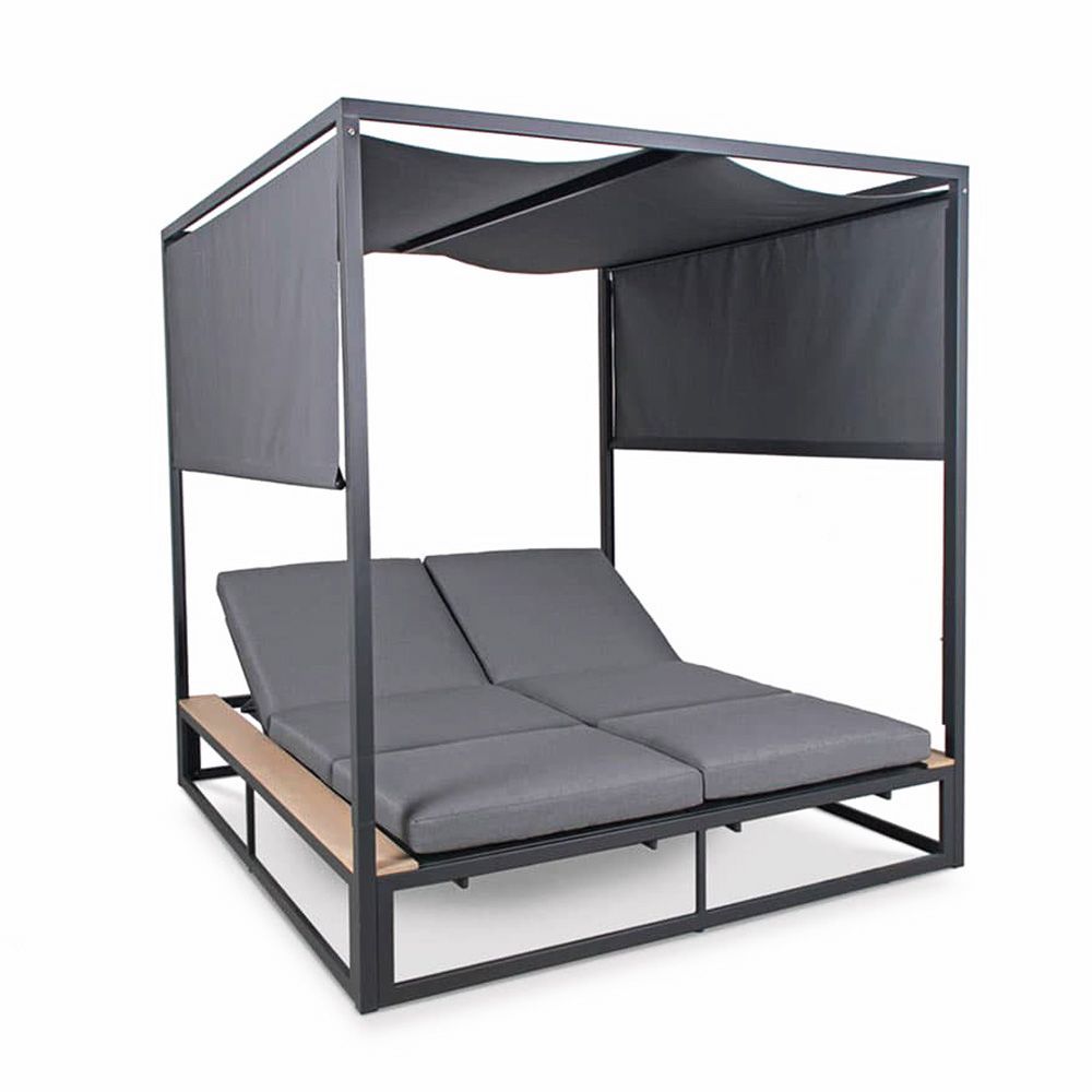 Kettler Elba Double Daybed With Adjustable Canopy