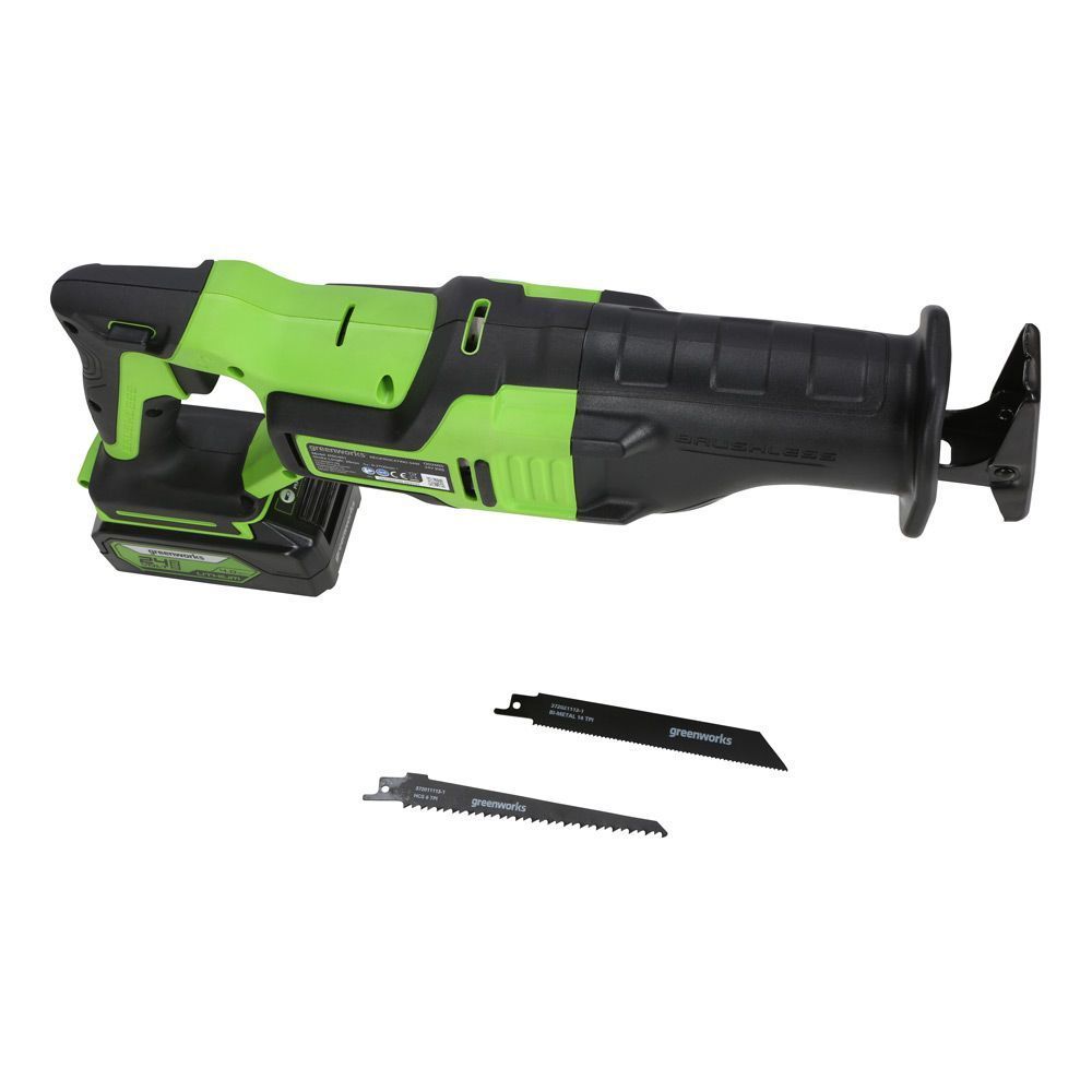 Greenworks 24V Brushless Reciprocating Saw (Tool Only) 
