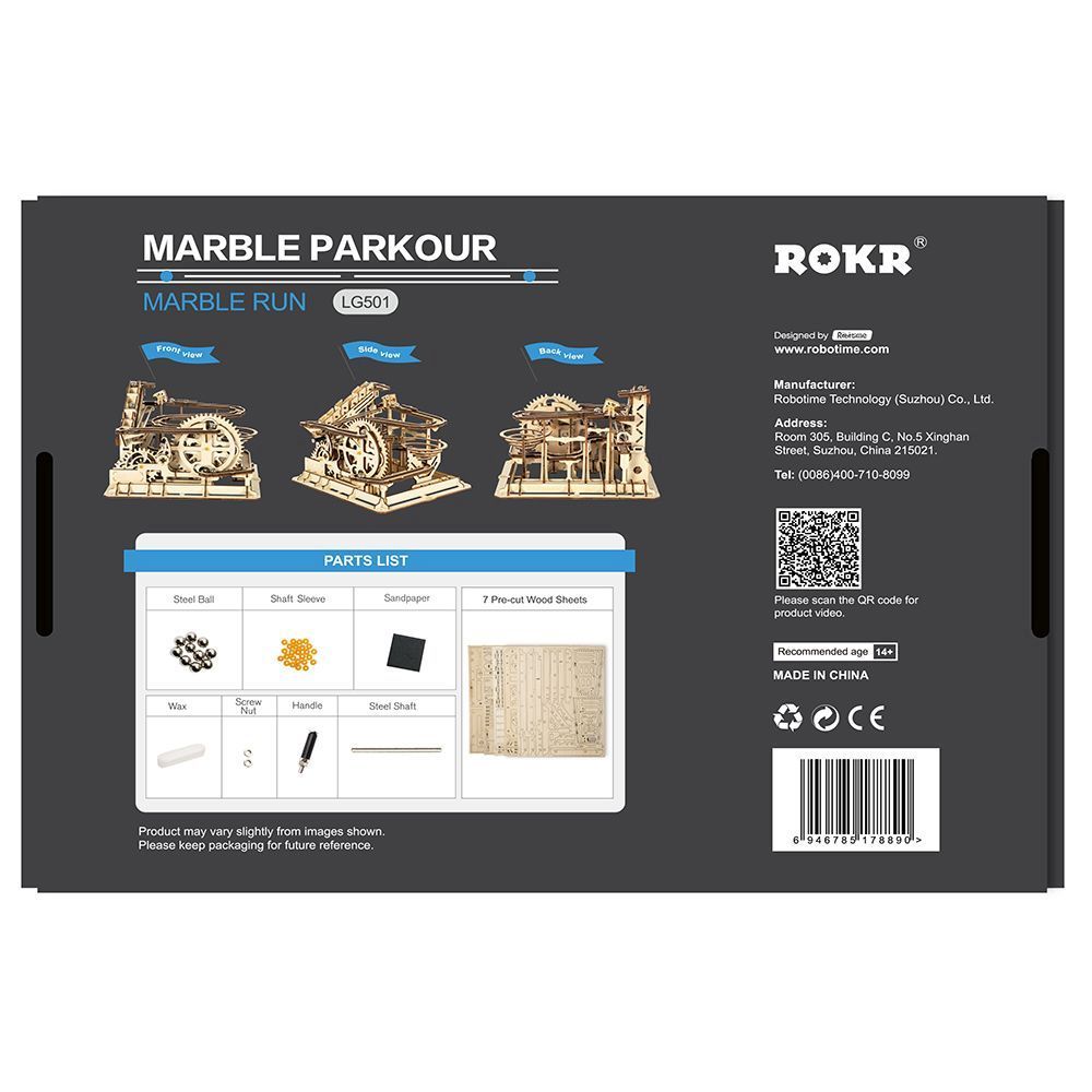 Robotime DIY Model Marble Parkour