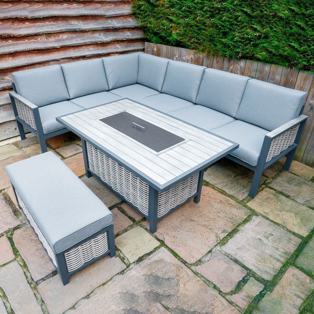 Fern Living Thornton Rectangular with Fire Pit