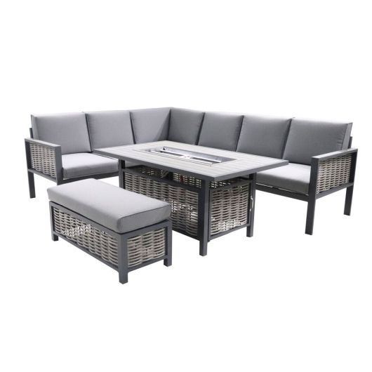 Fern Living Thornton Rectangular with Fire Pit