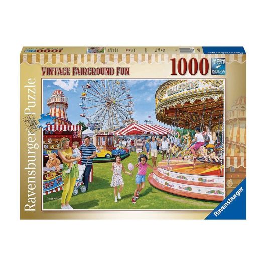 Vintage Fairground Fun Jigsaw Puzzle - 1000 Pieces